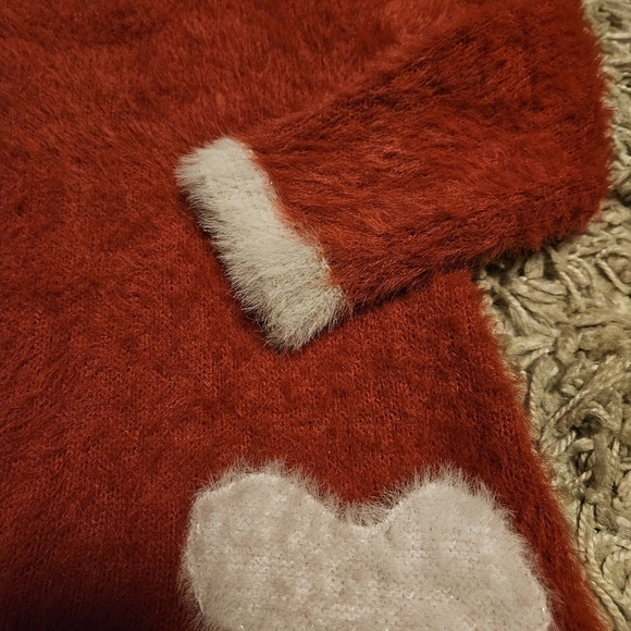 United Colors of Benetton Toddler soft red Christmas dress - Picture 5 of 12